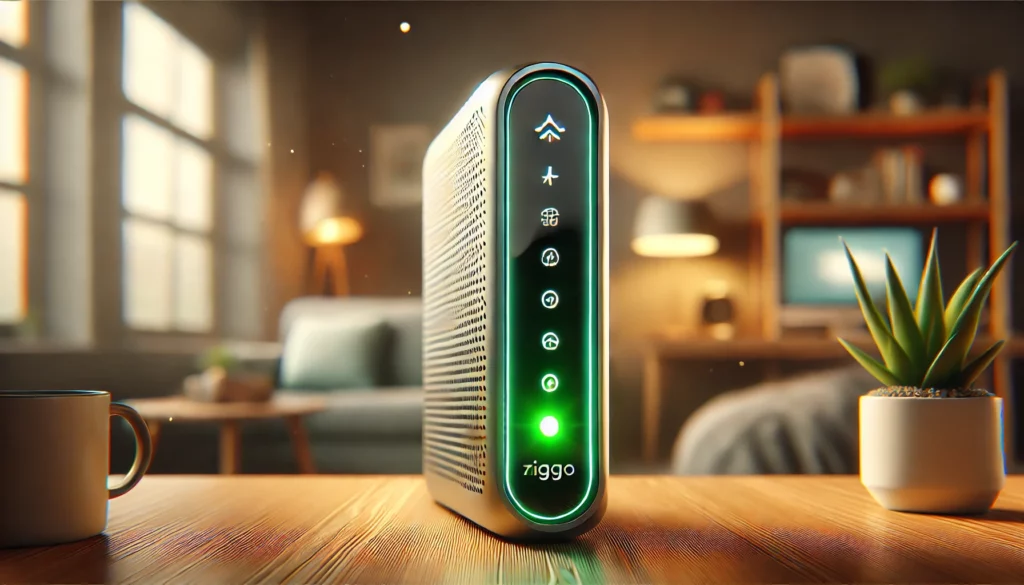 ziggo modem knippert groen
